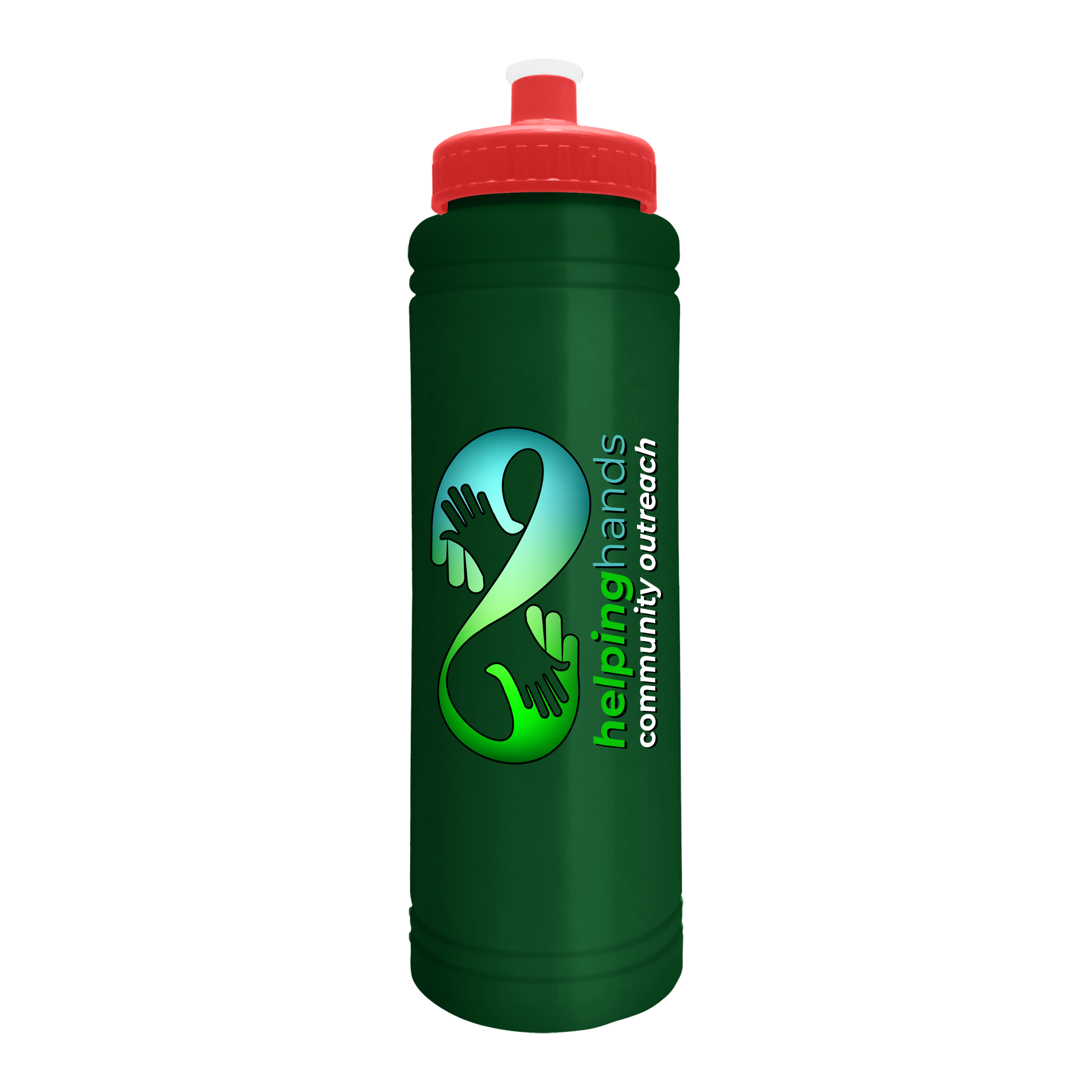 Slim Line Bottle with Push-Pull Lid - 25 oz.